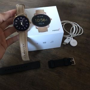 ❌SOLD❌ Fossil Q Smartwatch with extra band